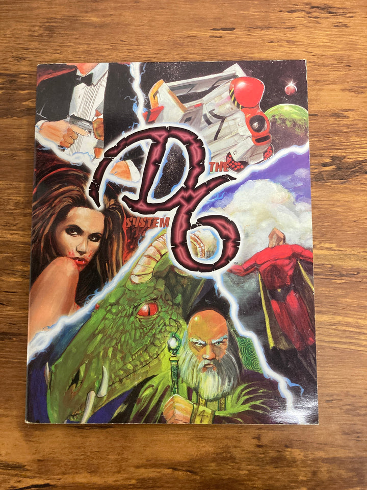 The D6 System: The Customizable Roleplaying Game (USED)