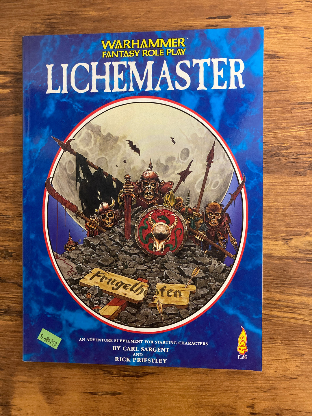 Lichemaster Warhammer Fantasy Roleplay Paperback (USED)