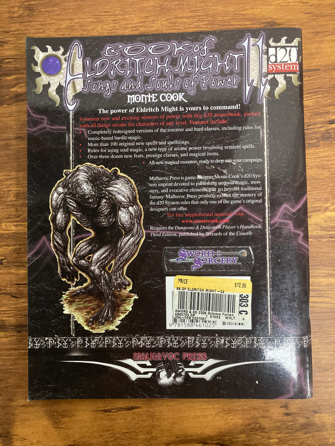 Book of Eldritch Might 2: Songs and Souls of Power (USED)