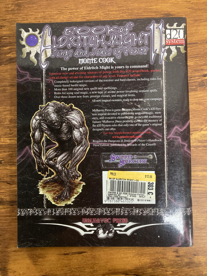 Book of Eldritch Might 2: Songs and Souls of Power (USED)