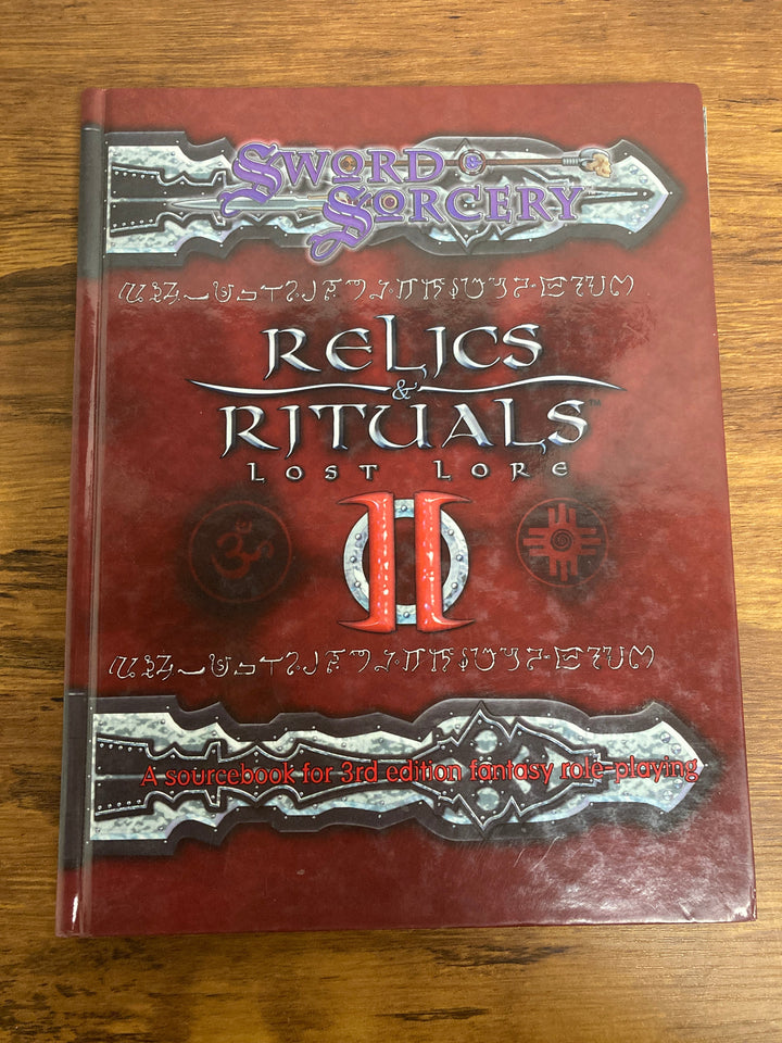 Relics &amp; Rituals II: Lost Lore Hardcover (USED)