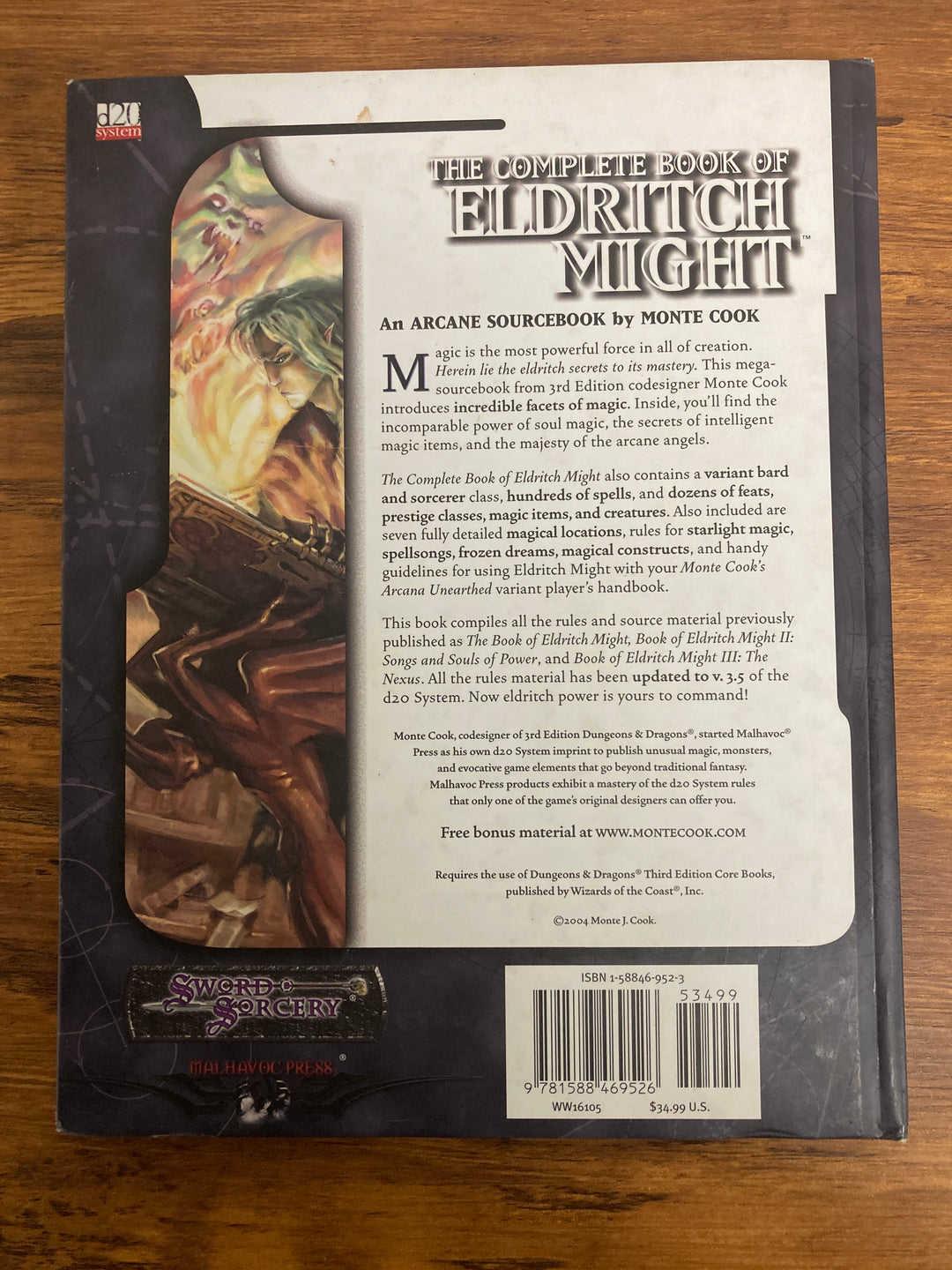The Complete Book of Eldritch Might (USED)