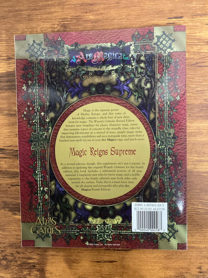 Ars Magica: The Wizard&