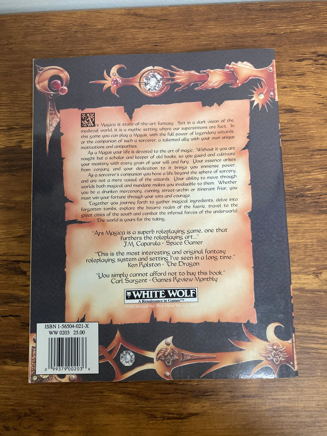 Ars Magica: The Art of Magic 3rd Edition (USED)