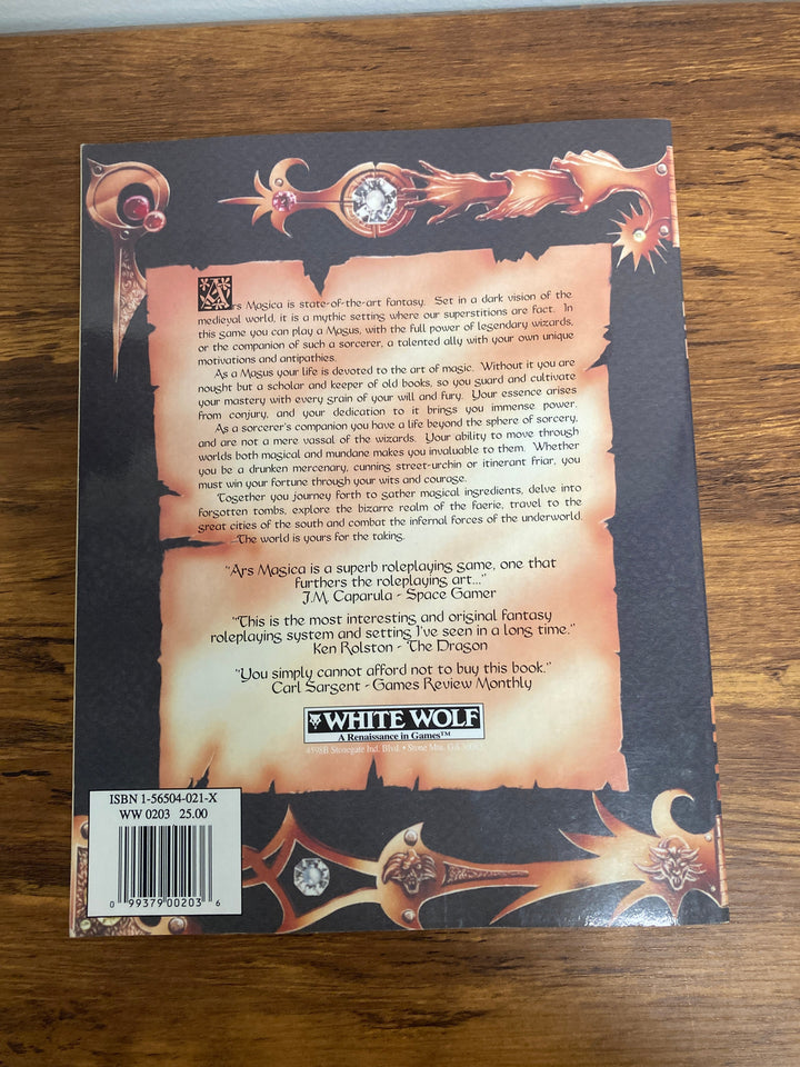 Ars Magica: The Art of Magic 3rd Edition (USED)