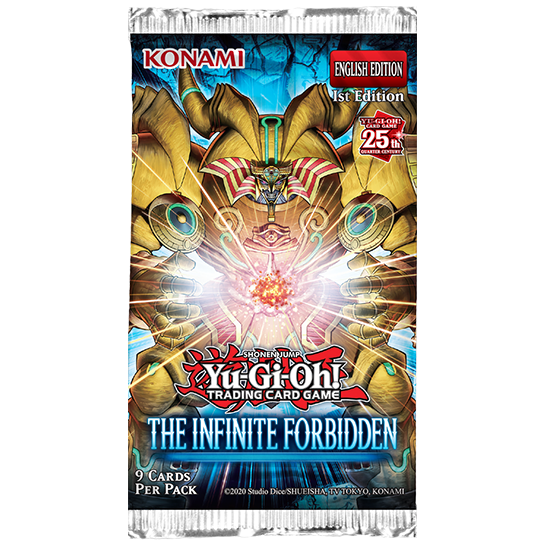 Yu-Gi-Oh The Infinite Forbidden 1st Edition Booster Pack