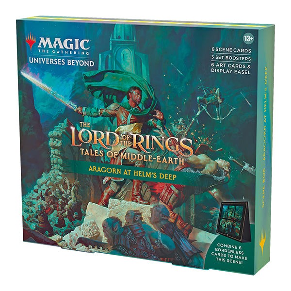 MTG Lord of the Rings Tales of Middle-Earth Scene Box - Aragorn at Helm's Deep
