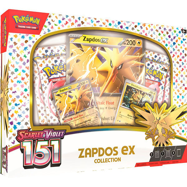 Pokemon TCG: Scarlet & Violet 151 - Zapdos EX Collection Box (Pre-Order)