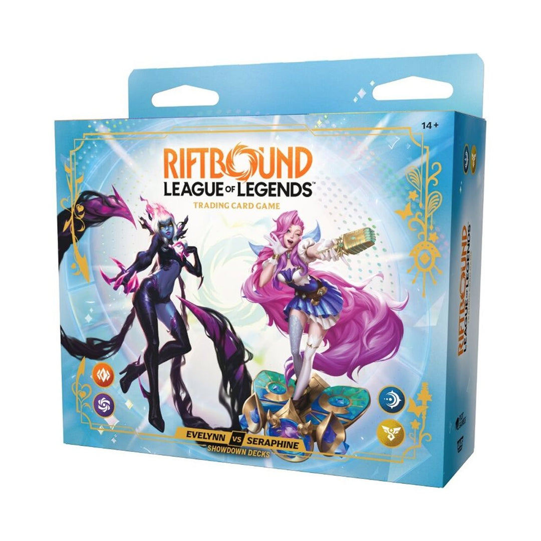 Riftbound League of Legends TCG - Radiance Showdown Decks - Evelynn vs Seraphine