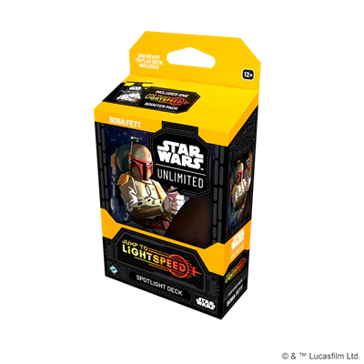 Star Wars Unlimited - Boba Fett Jump to Lightspeed Starter Set