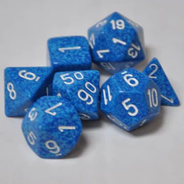 Koplow: Elemental Speckled Water Dice Set (7)