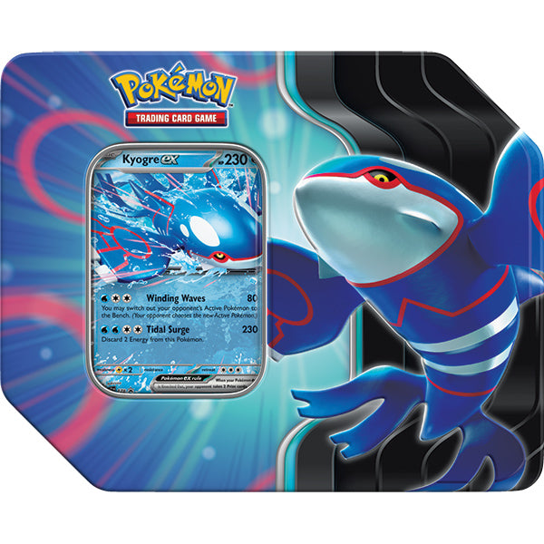 Pokemon TCG: Kyogre ex Azure Legends Tin