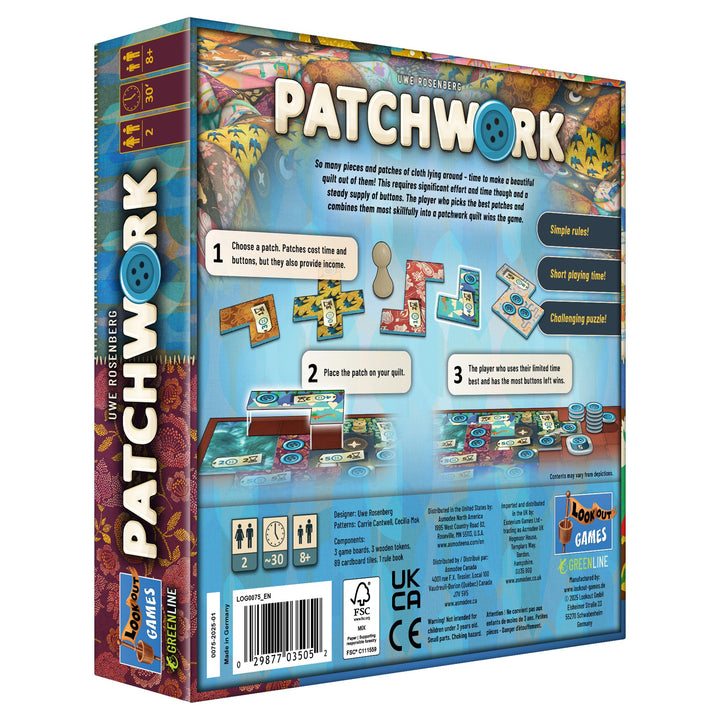 Patchwork Revised Edition box back