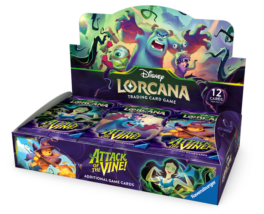 Lorcana TCG: Attack of the Vine Booster Box (Pre-Order)