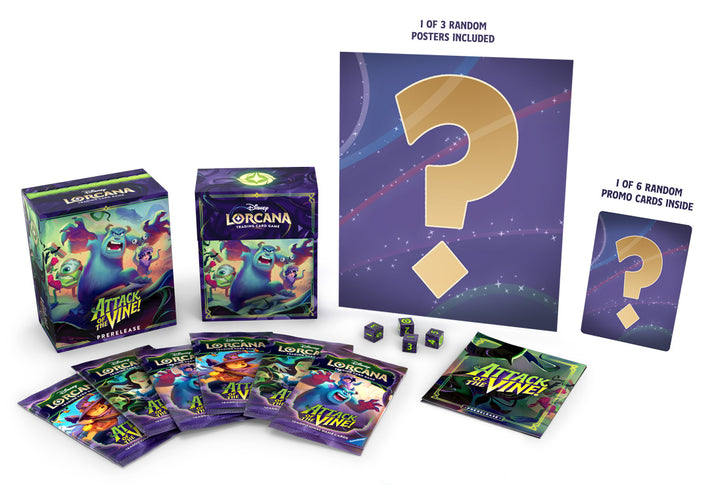 Lorcana TCG: Attack of the Vine Prerelease Kit (Pre-Order)