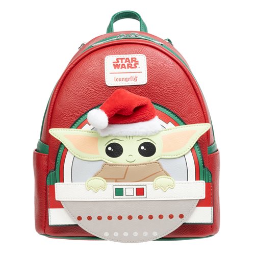 Loungefly Star Wars Santa Grogu Mini-Backpack EE Exclusive