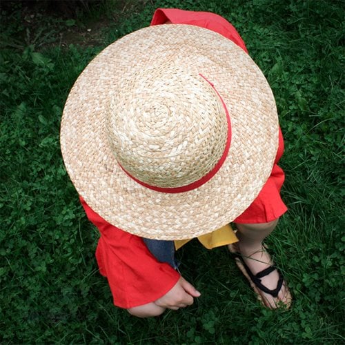 One Piece Luffy Straw Hat Adult Size