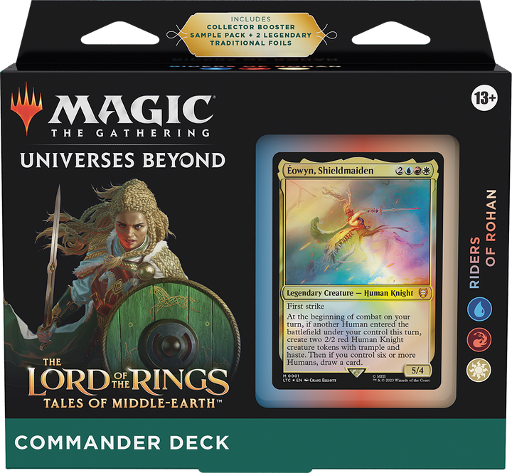 MTG - Lord of the Rings Middle-Earth Commander Deck