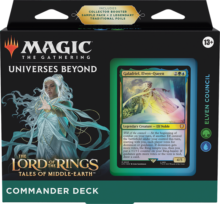 MTG - Lord of the Rings Middle-Earth Commander Deck