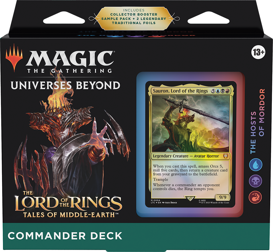 MTG - Lord of the Rings Middle-Earth Commander Deck