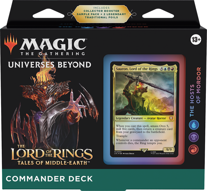 MTG - Lord of the Rings Middle-Earth Commander Deck