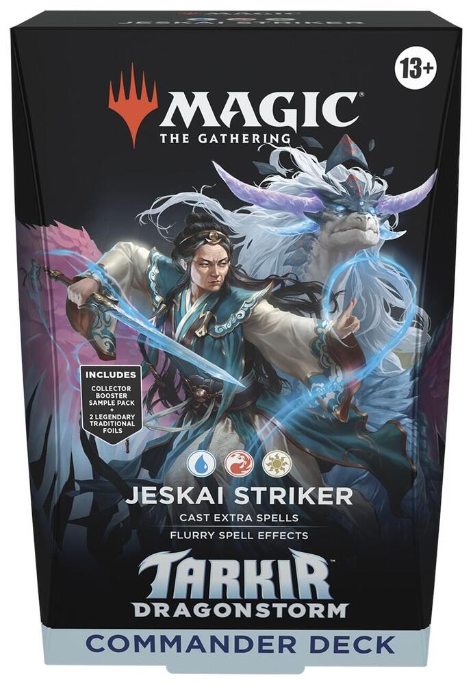 Magic The Gathering: Tarkir Dragonstorm Commander Deck - Jeskai Striker