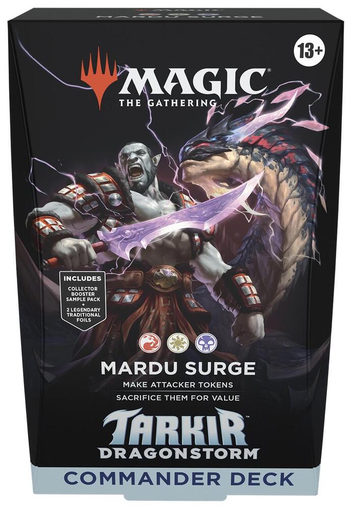Magic The Gathering: Tarkir Dragonstorm Commander Deck - Mardu Surge