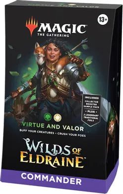 Magic The Gathering - Wilds of Eldraine Commander Deck - Virtue & Valor