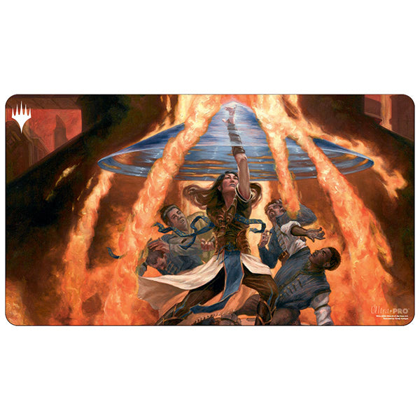 Magic The Gathering Commander Masters Playmat: Blue - Fierce Guardianship