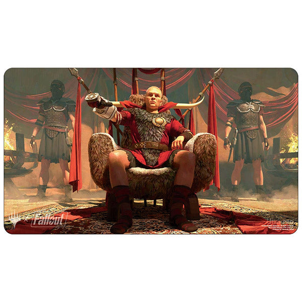 Magic The Gathering Fallout Playmat - Caesar, Legion’s Emperor