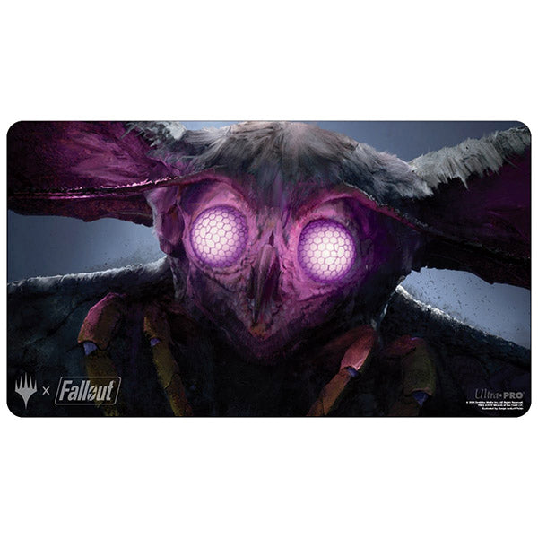 Magic The Gathering Fallout Playmat - The Wise Mothman