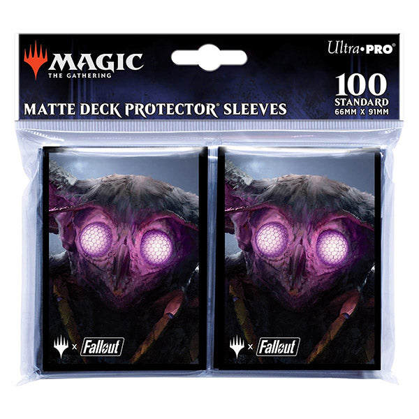 Magic The Gathering Fallout Sleeves (100ct) - The Wise Mothman