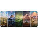 Magic The Gathering Fallout Wasteland Basic Lands Medley 6ft Table Playmat