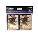 Magic The Gathering Outlaws of Thunder Junction Sleeves (100ct) - Rakdos, the Muscle