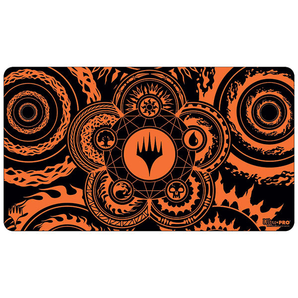 Magic The Gathering Playmat - Mana 7 Color Wheel