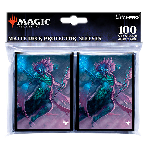Magic The Gathering The Lost Caverns of Ixalan Sleeves (100ct) - Hakbal of the Surging Soul
