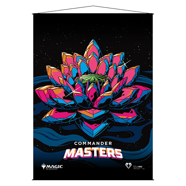 Magic The Gathering Wall Scroll - Commander Masters Jeweled Lotus