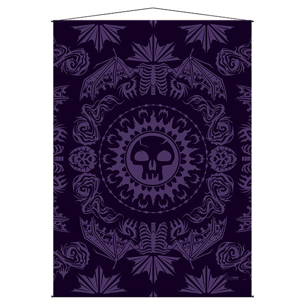 Magic The Gathering Wall Scroll - Mana 7 Swamp