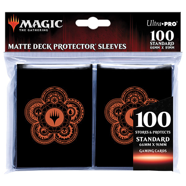 Magic the Gathering Mana 7 Sleeves - Color Wheel (100ct)