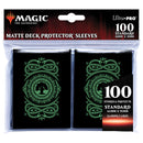 Magic the Gathering Mana 7 Sleeves - Forest (100ct)