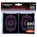 Magic the Gathering Mana 7 Sleeves - Swamp (100ct)