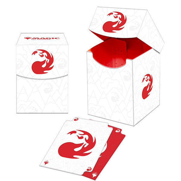 Magic the Gathering Mana 8 Mountain 100+ Deck Box