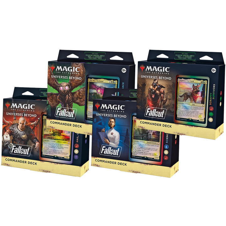 Magic the Gathering Universes Beyond Fallout Commander Deck