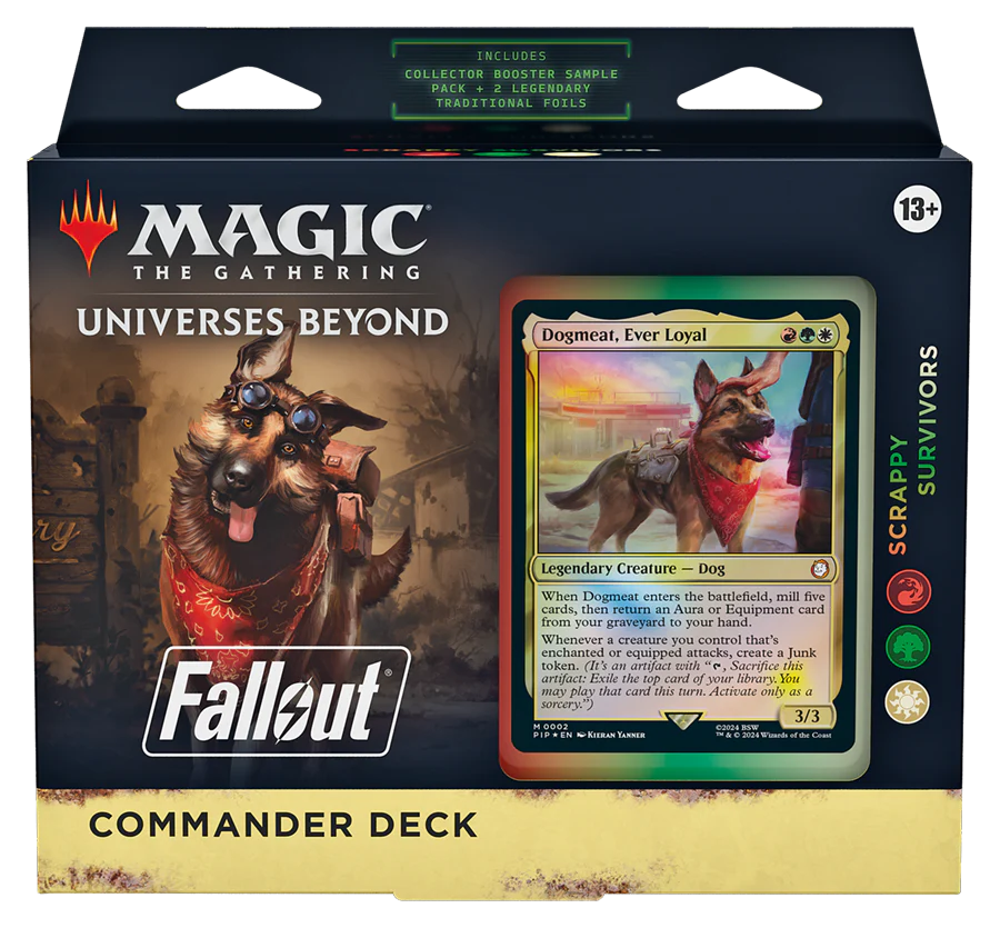 Magic the Gathering Universes Beyond Fallout Commander Deck