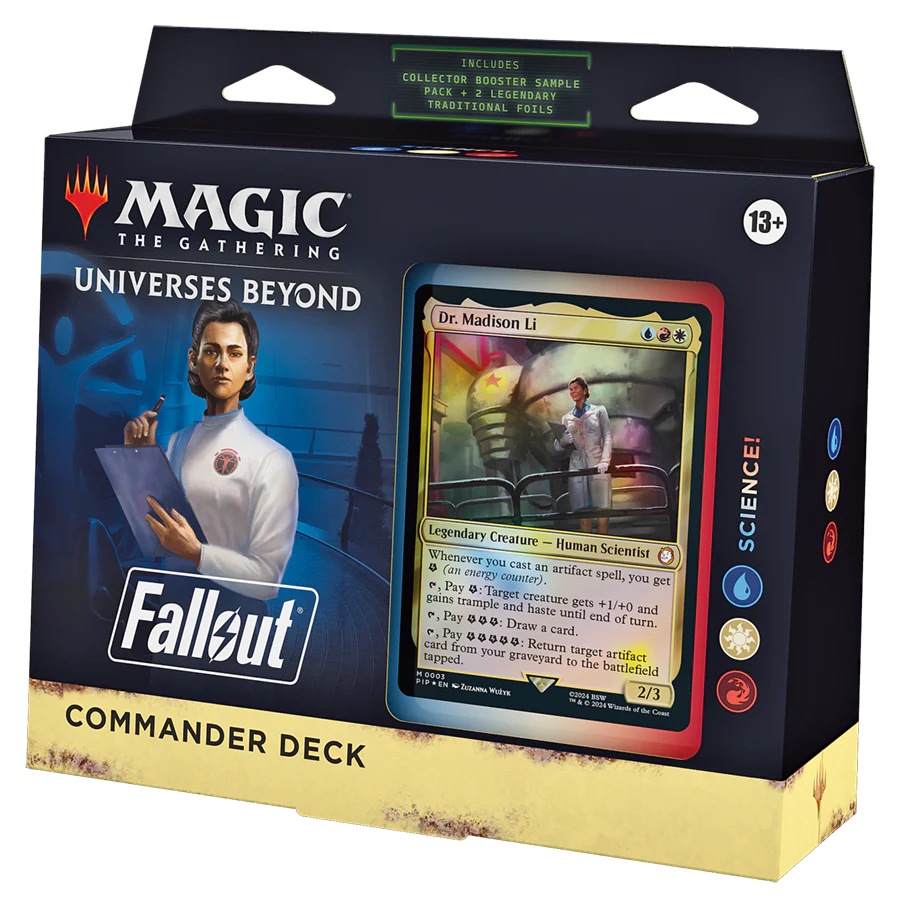 Magic the Gathering Universes Beyond Fallout Commander Deck