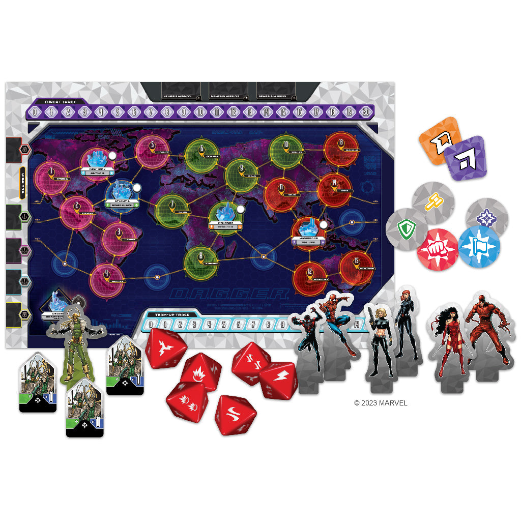 Marvel D.A.G.G.E.R. Board Game
