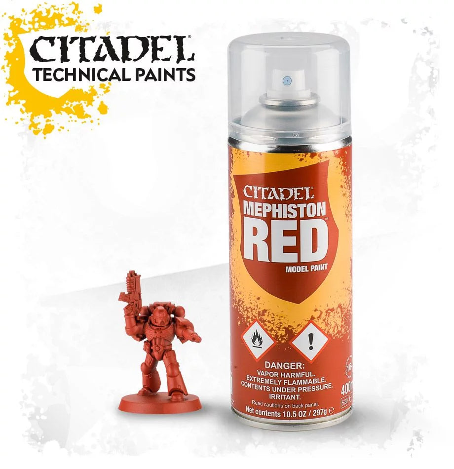 Citadel Colour - Mephiston Red Spray Paint