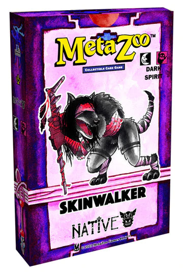 Metazoo TCG Cryptid Nation 1st Edition Native Theme Deck - Skinwalker