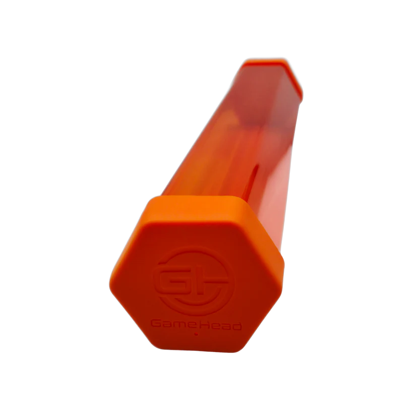 Gamehead - Mythic Orange Hex Playmat Tube