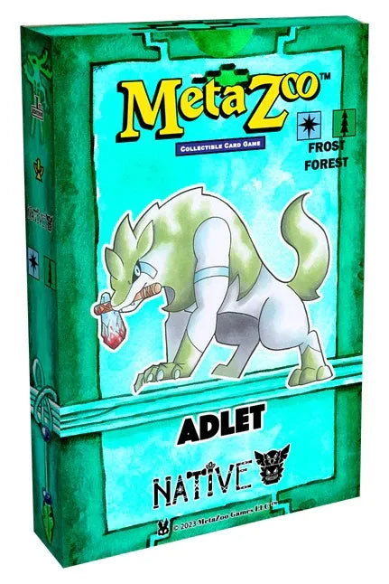 Metazoo TCG Cryptid Nation 1st Edition Native Theme Deck - Adlet